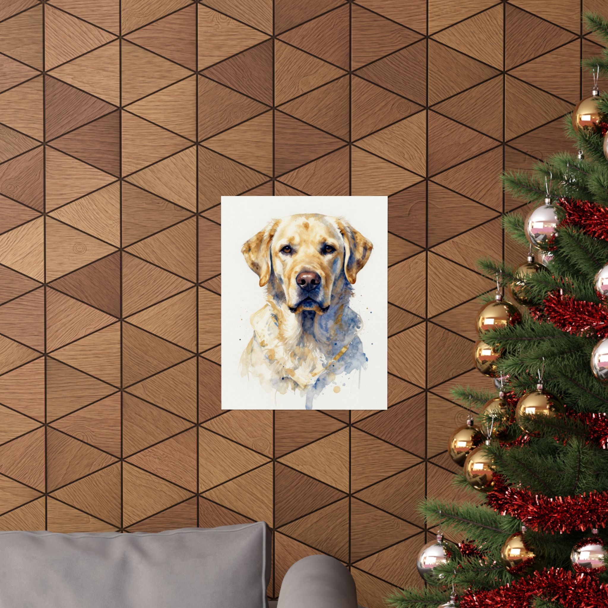 Labrador Retriever Wall Art · Lab Print · Dog Lover Home Decor