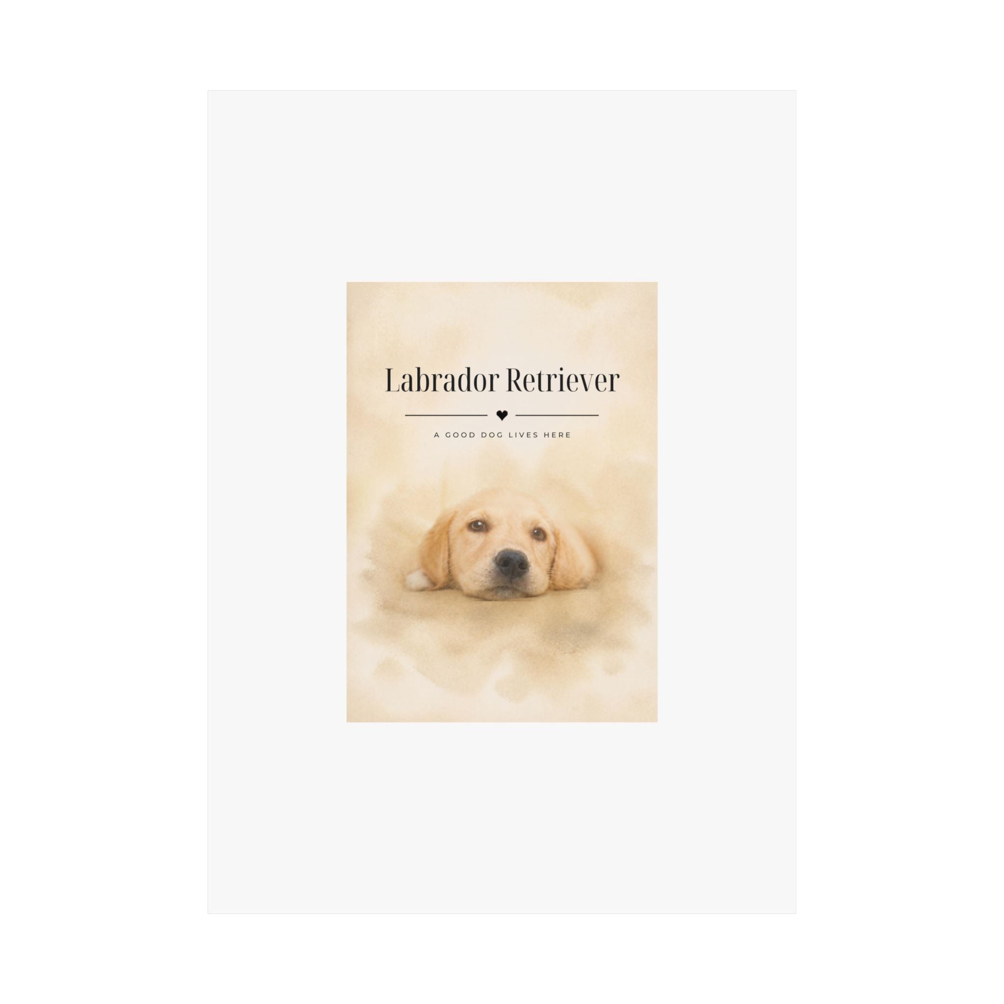 Labrador Retriever Wall Art · Lab Print · Dog Lover Home Decor