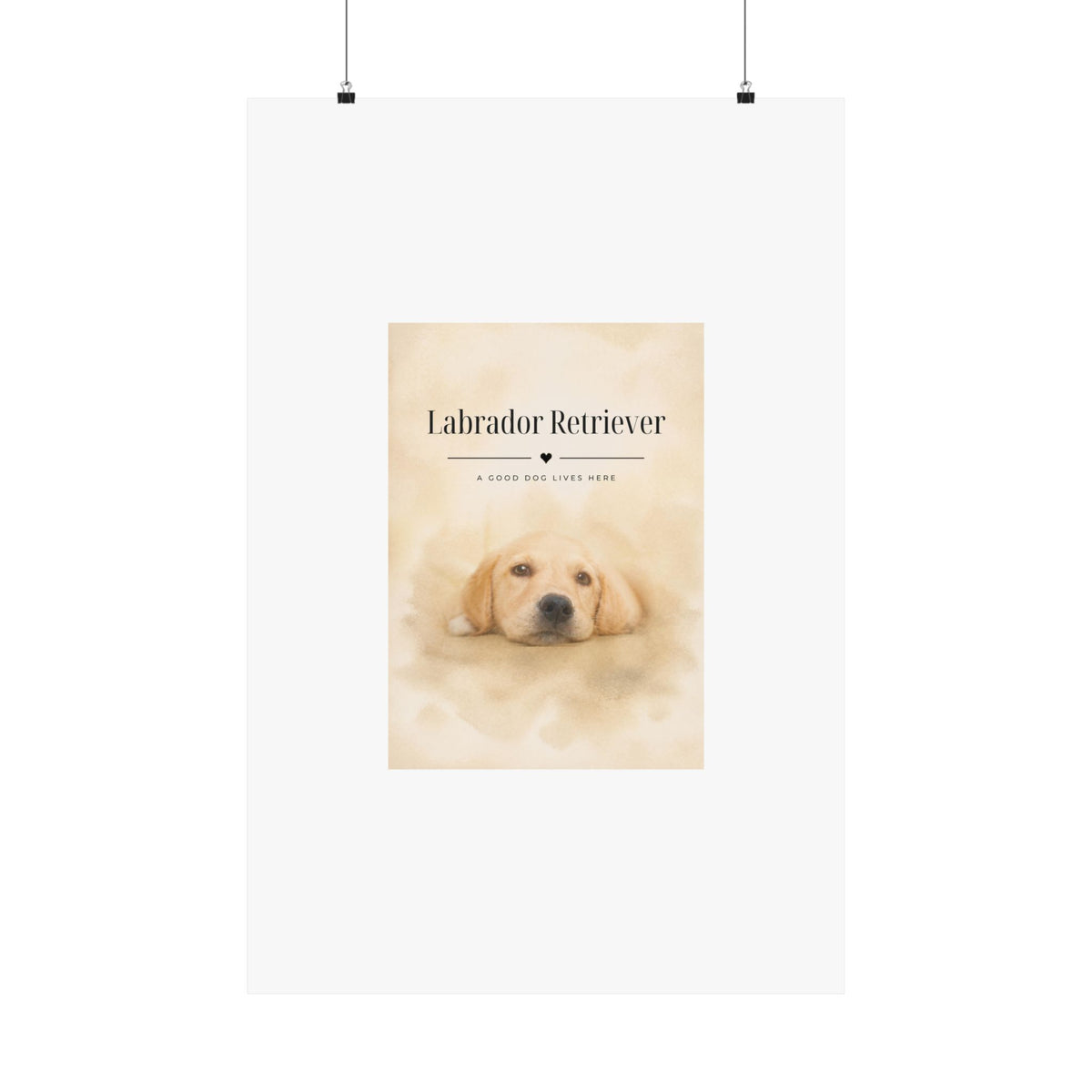 Labrador Retriever Wall Art · Lab Print · Dog Lover Home Decor