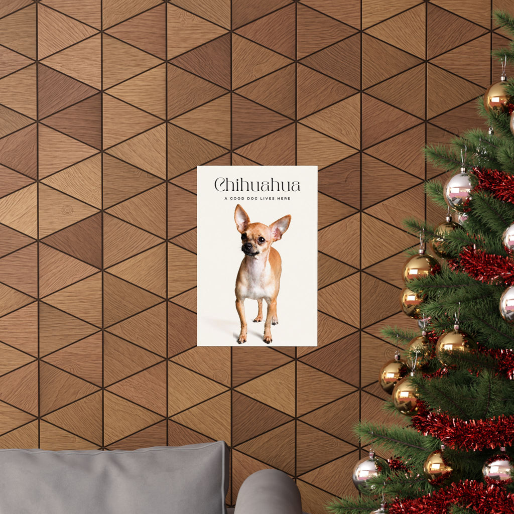 Chihuahua Print · Dog Breed Wall Art · Chihuahua Gift · Matte Poster