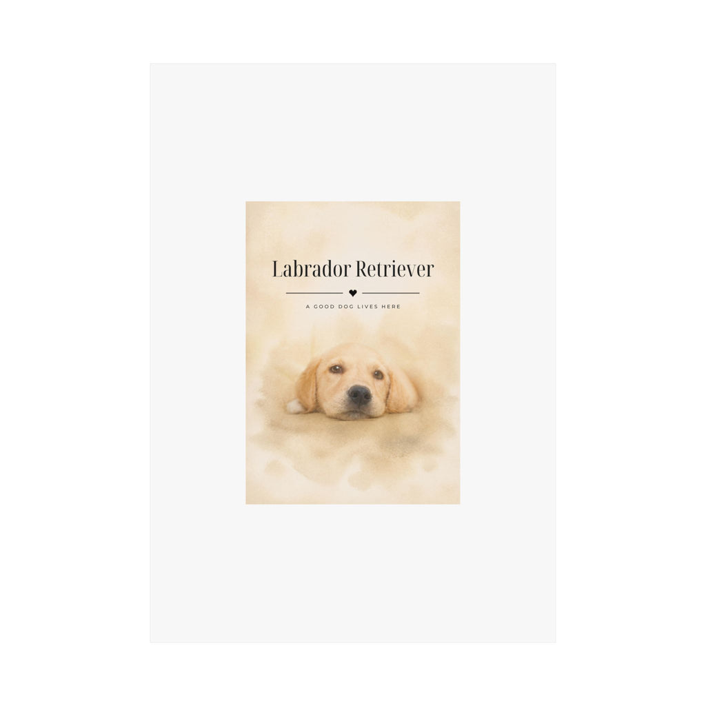 Labrador Retriever Wall Art · Lab Print · Dog Lover Home Decor