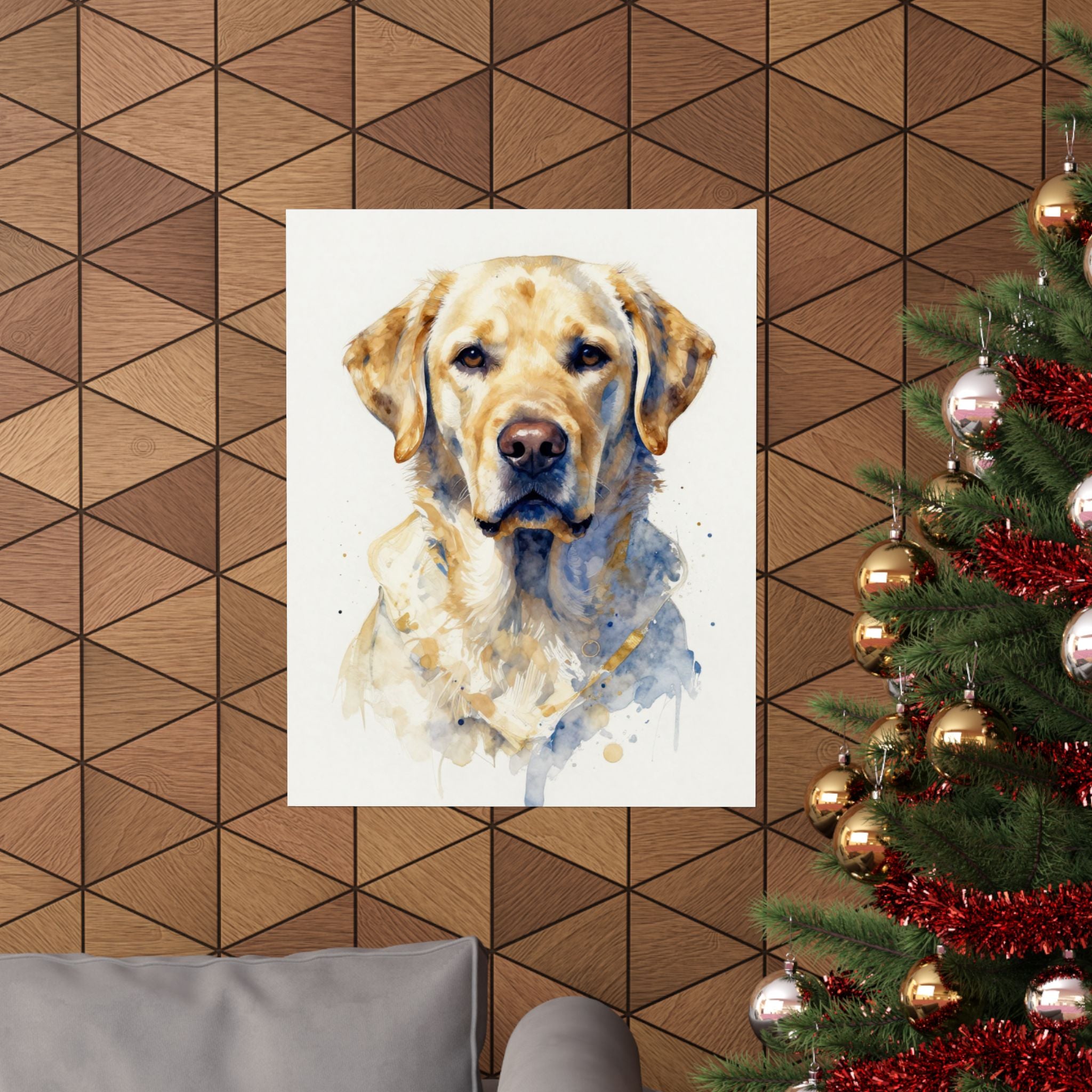 Labrador Retriever Wall Art · Lab Print · Dog Lover Home Decor