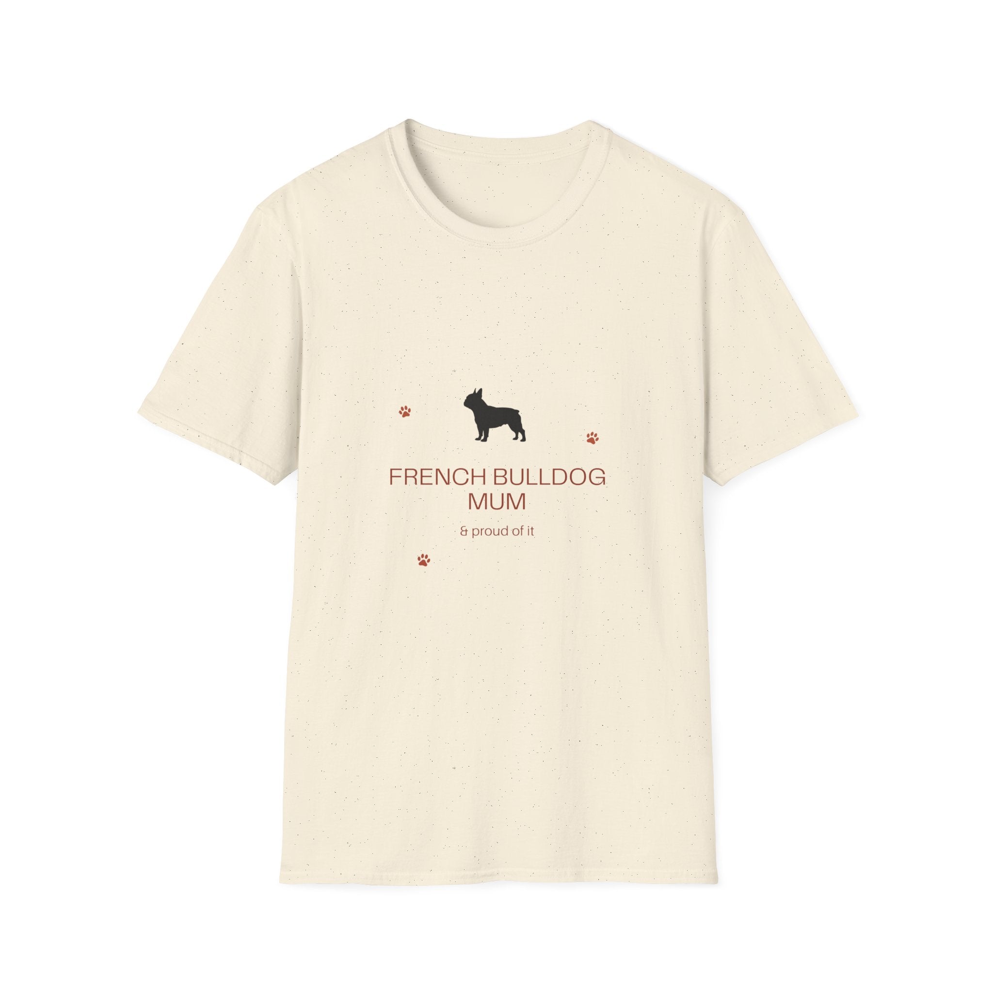 French Bulldog Mum T-Shirt · Frenchie Gift for Women · Dog Mum Tee