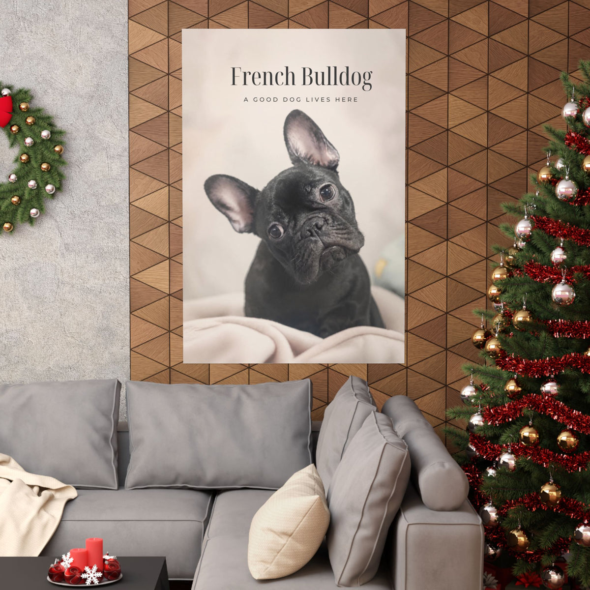 French Bulldog Print · Dog Breed Wall Art · Frenchie Gift · Matte Poster