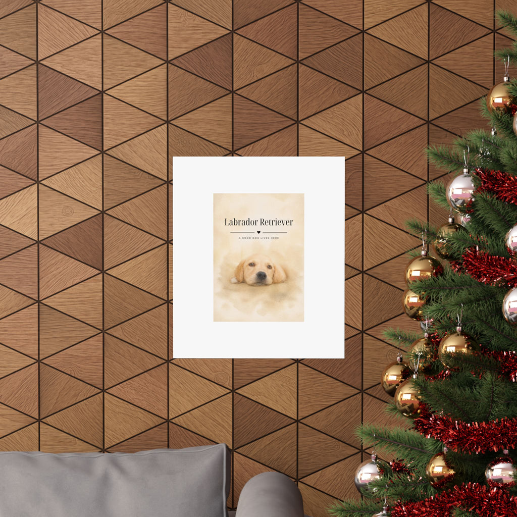 Labrador Retriever Wall Art · Lab Print · Dog Lover Home Decor