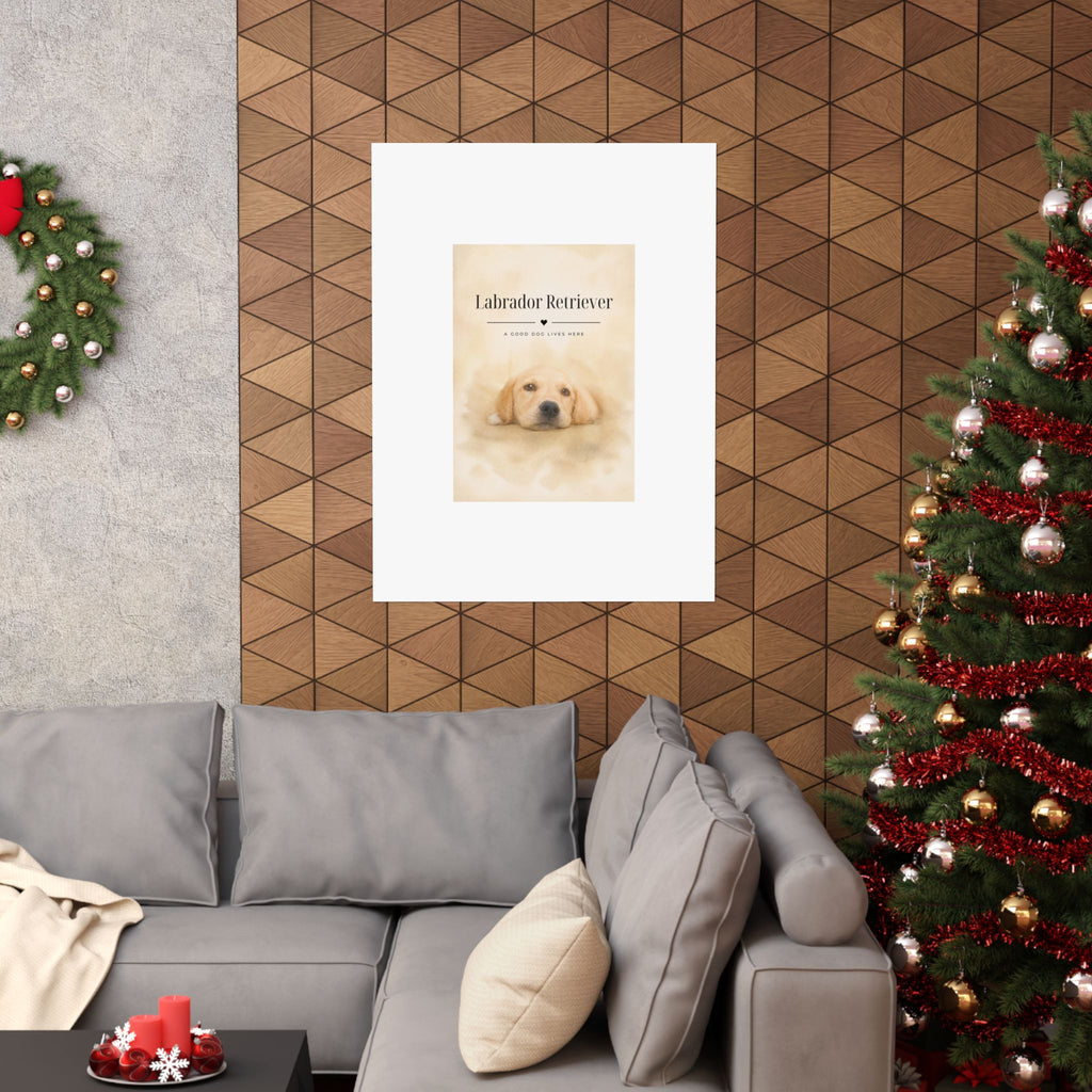 Labrador Retriever Wall Art · Lab Print · Dog Lover Home Decor