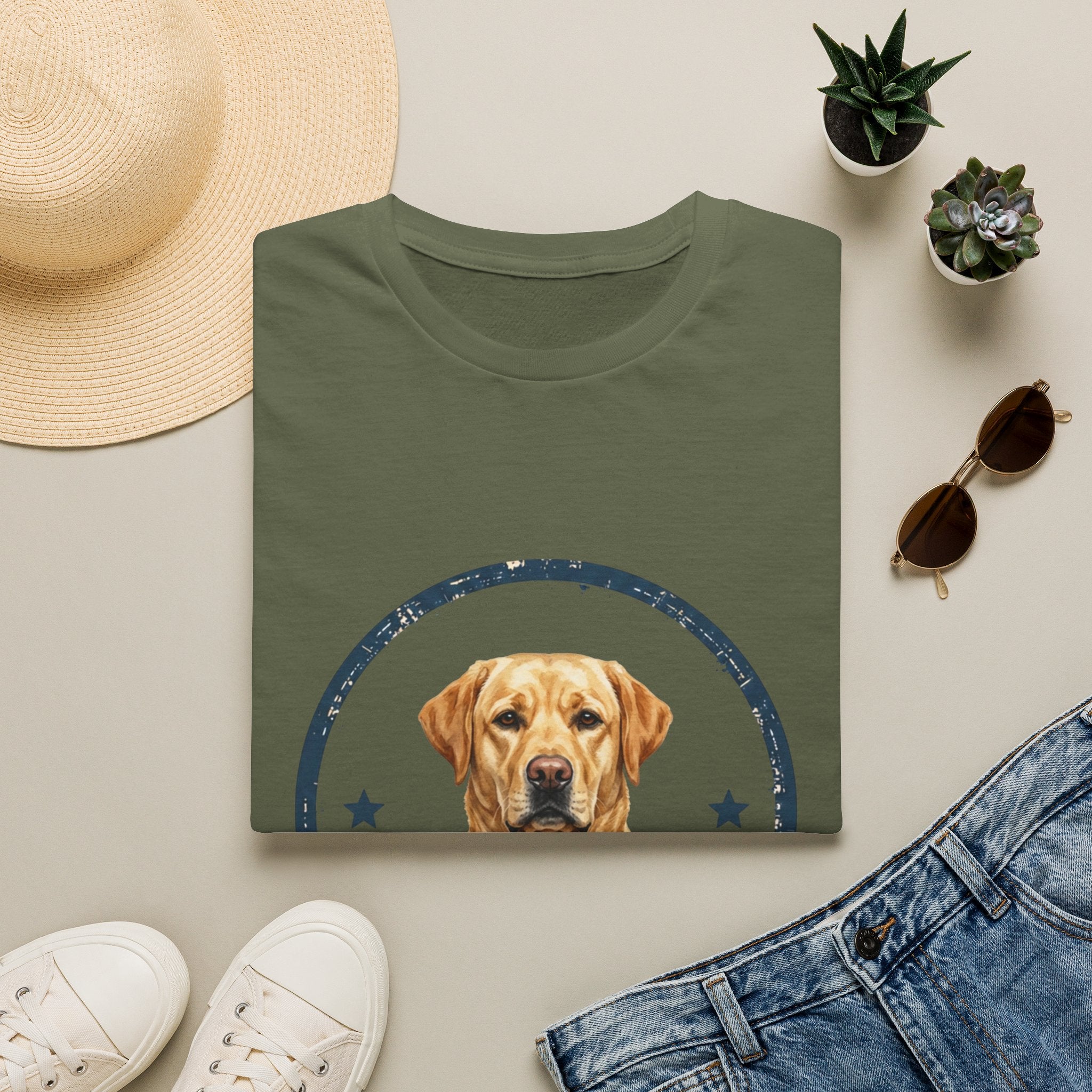 Labrador Mum T-Shirt · Lab Retriever Gift · Dog Mum Tee