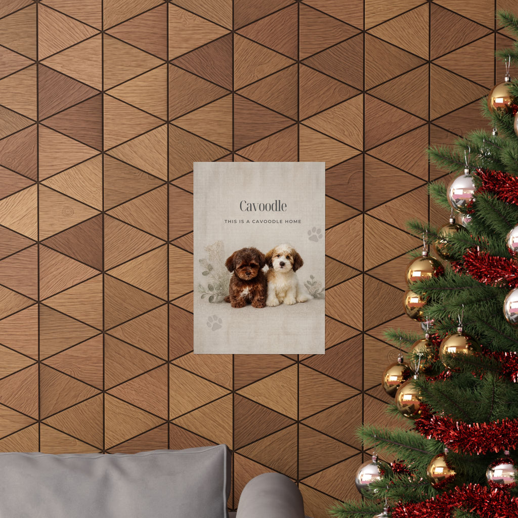 Cavoodle Print · Dog Breed Wall Art · Cavoodle Gift · Matte Poster