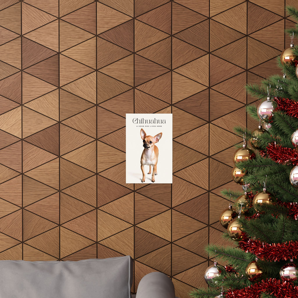 Chihuahua Print · Dog Breed Wall Art · Chihuahua Gift · Matte Poster