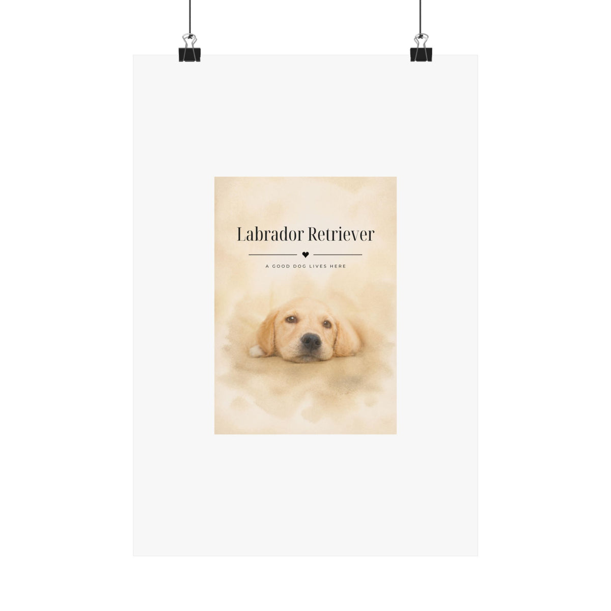Labrador Retriever Wall Art · Lab Print · Dog Lover Home Decor