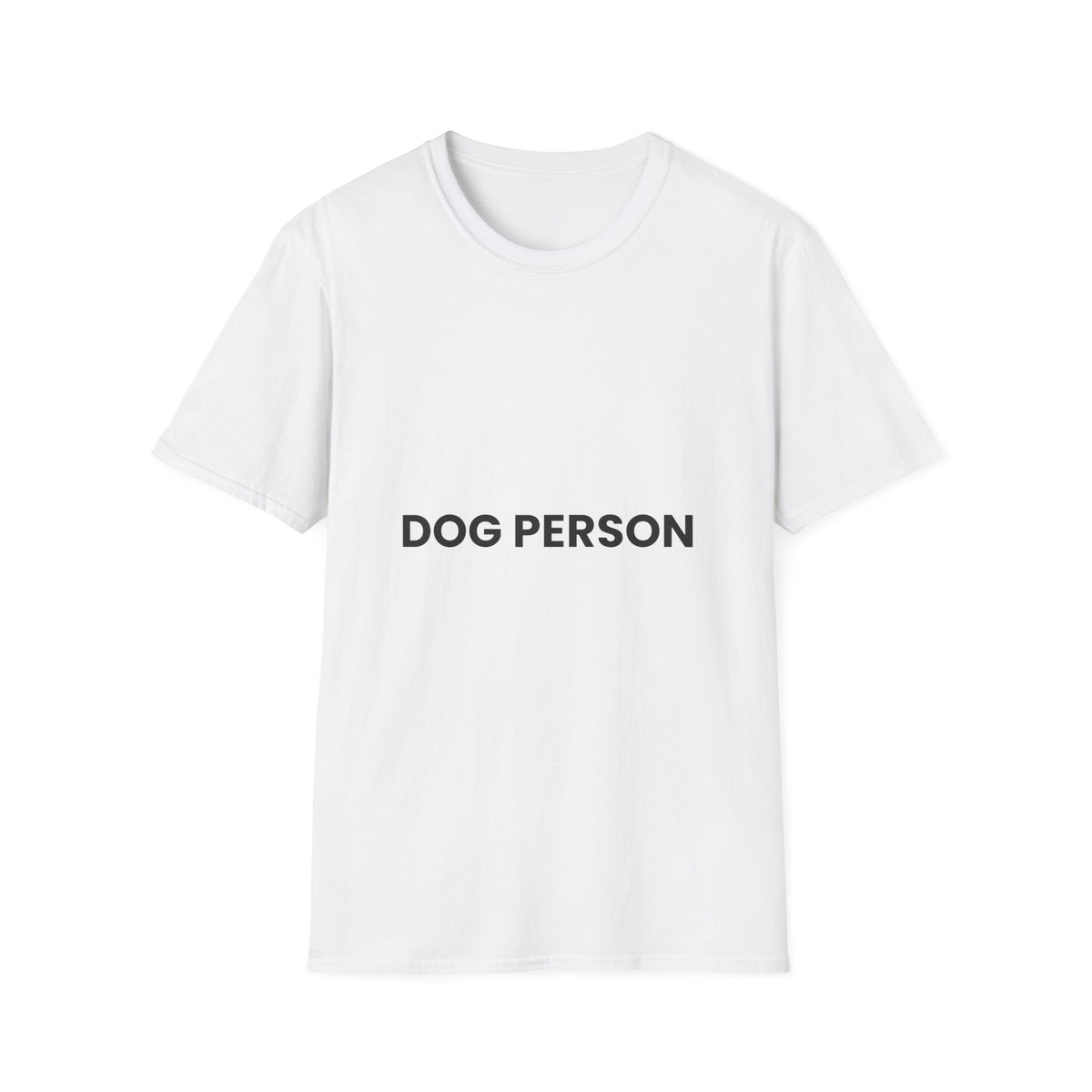 Dog Person T-Shirt · Dog Lover Gift · Minimal Dog Owner Tee