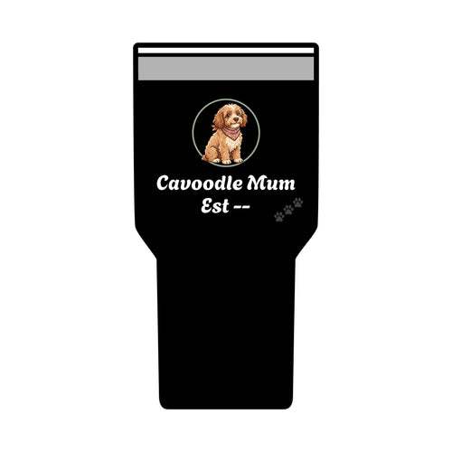 Cavoodle Mum Tumbler · Insulated 30oz Travel Cup · Cavoodle Gift