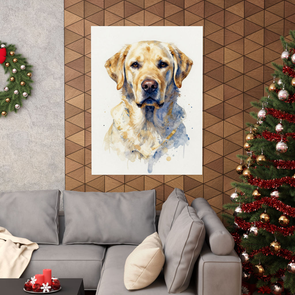 Labrador Retriever Wall Art · Lab Print · Dog Lover Home Decor