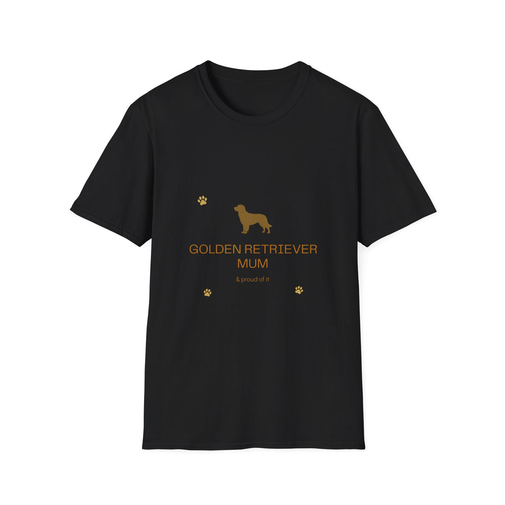 Golden Retriever Mum T-Shirt · Golden Retriever Gift · Dog Mum Tee