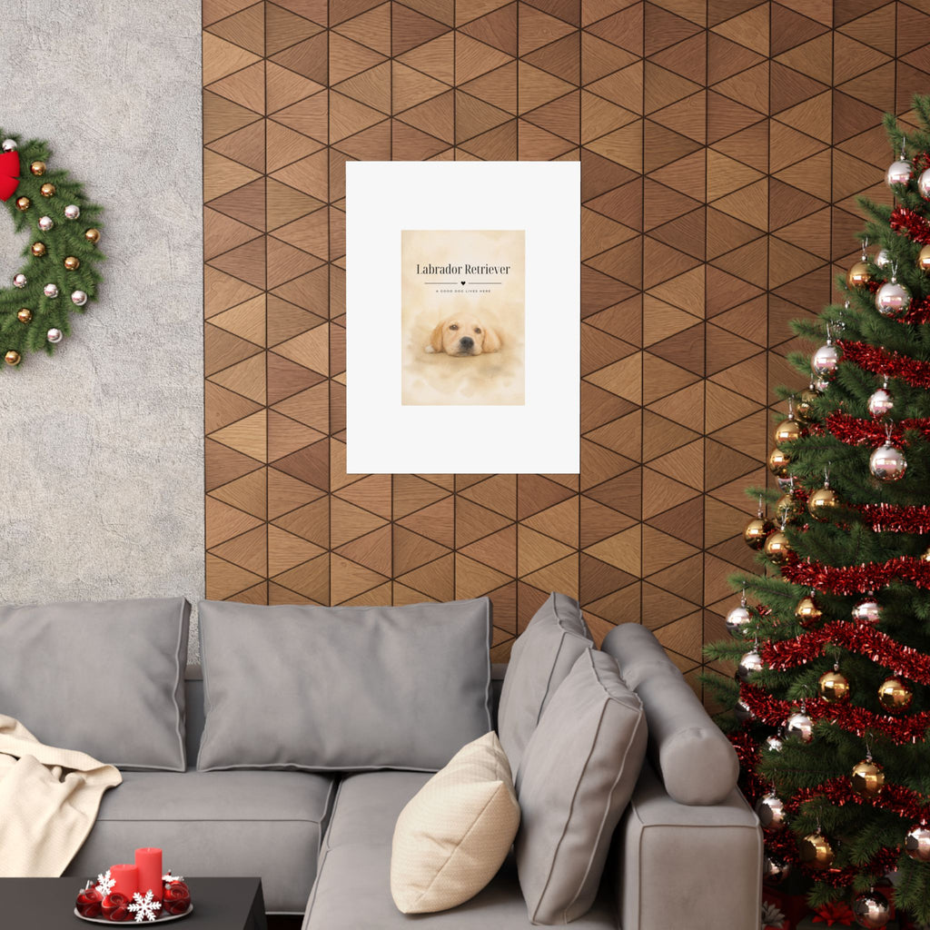 Labrador Retriever Wall Art · Lab Print · Dog Lover Home Decor