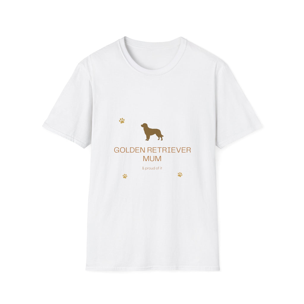 Golden Retriever Mum T-Shirt · Golden Retriever Gift · Dog Mum Tee