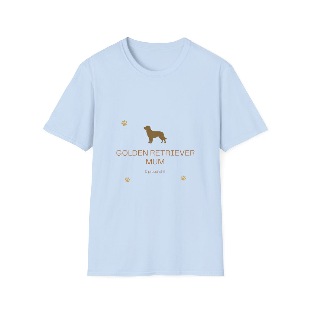 Golden Retriever Mum T-Shirt · Golden Retriever Gift · Dog Mum Tee