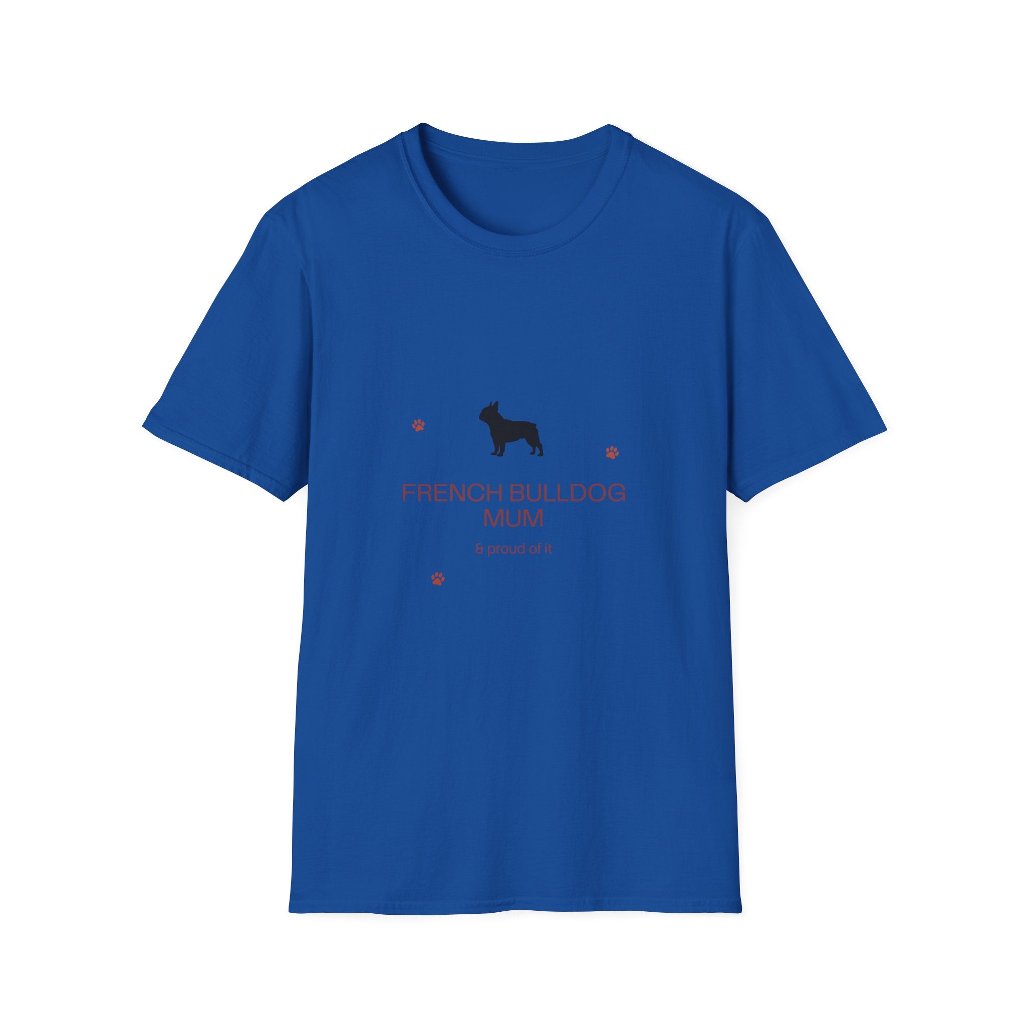 French Bulldog Mum T-Shirt · Frenchie Gift for Women · Dog Mum Tee