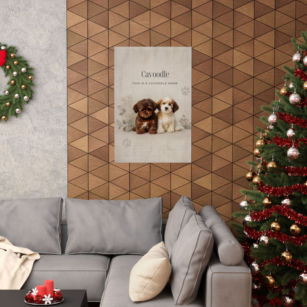 Cavoodle Print · Dog Breed Wall Art · Cavoodle Gift · Matte Poster