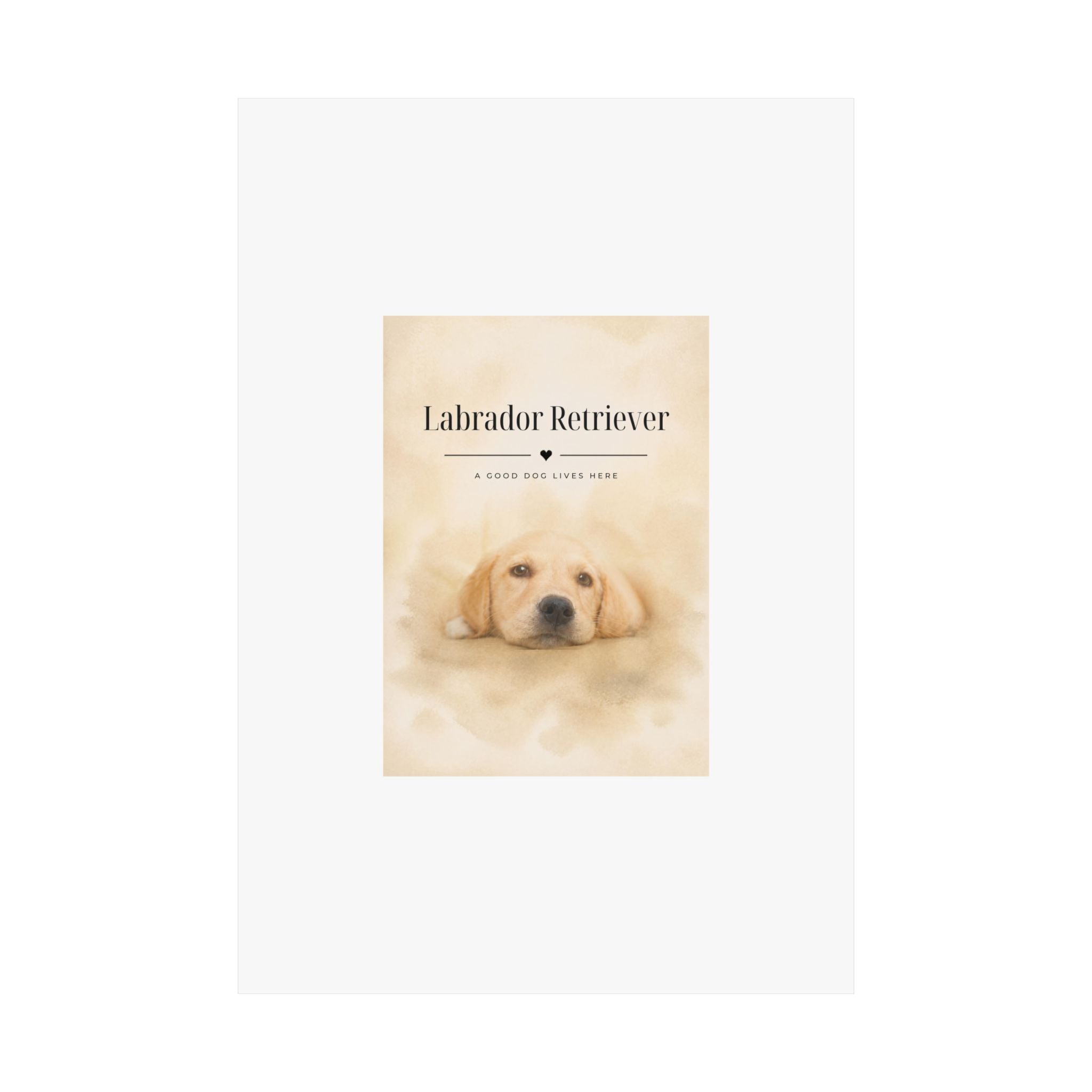 Labrador Retriever Wall Art · Lab Print · Dog Lover Home Decor