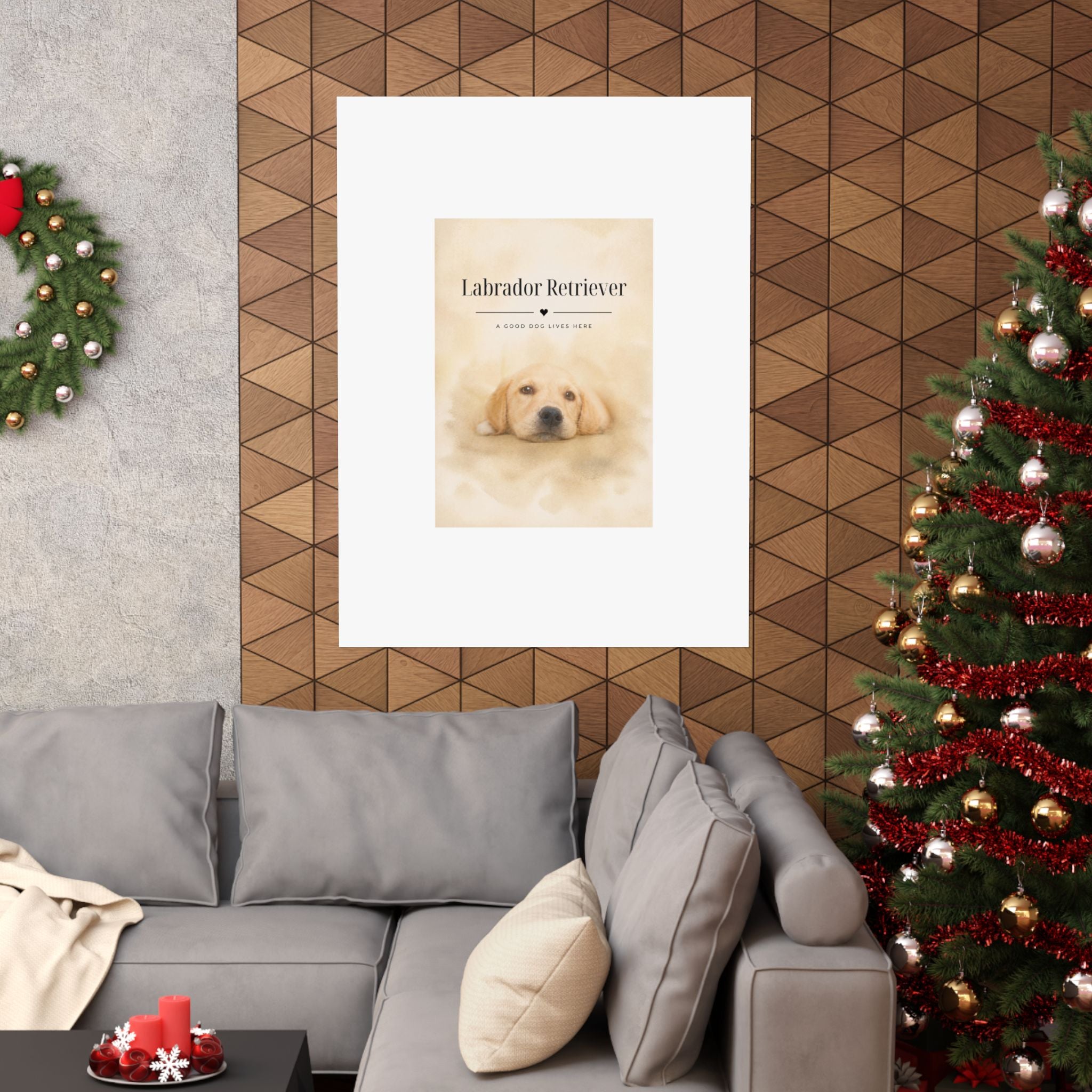 Labrador Retriever Wall Art · Lab Print · Dog Lover Home Decor